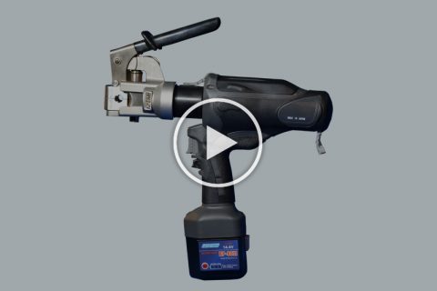 充电式液压切刀REC-S524T 产品概况及操作视频展示（重点推荐产品12）