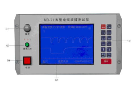 MD-711M电缆故障测试仪冲击高压闪测法基本原理
