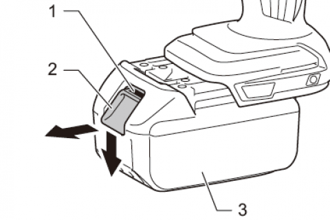 铂锐士PRISME JHD-250无线遥控电动扳手如何安装或拆卸电池组？